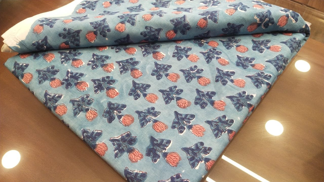 Cotton Kilol Floral Print Fabric