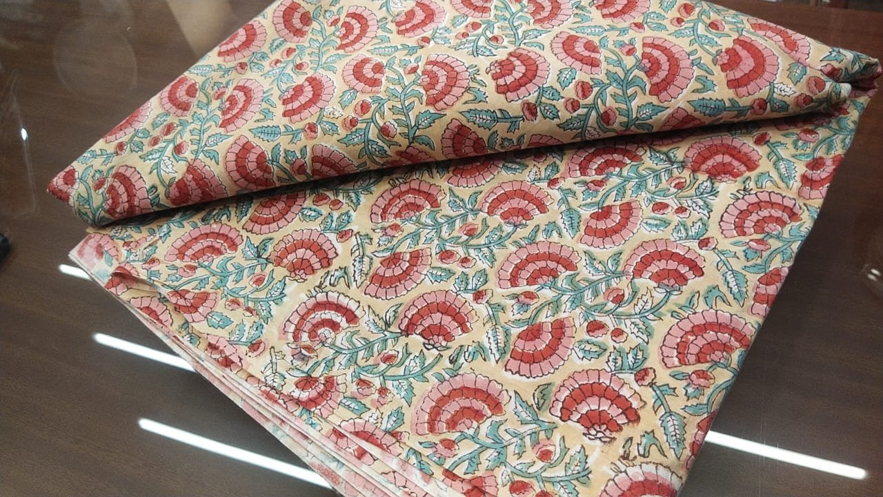 Cotton Kilol Floral Print Fabric
