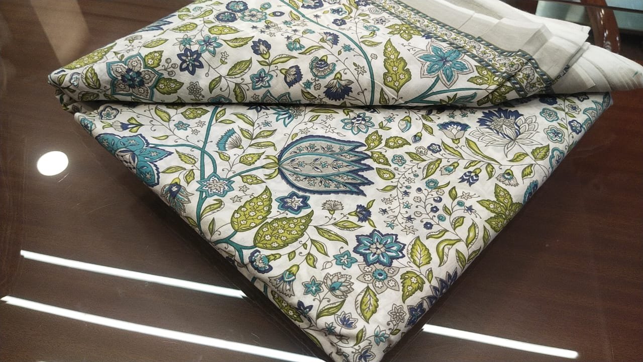 Cotton Kilol Floral Print Fabric