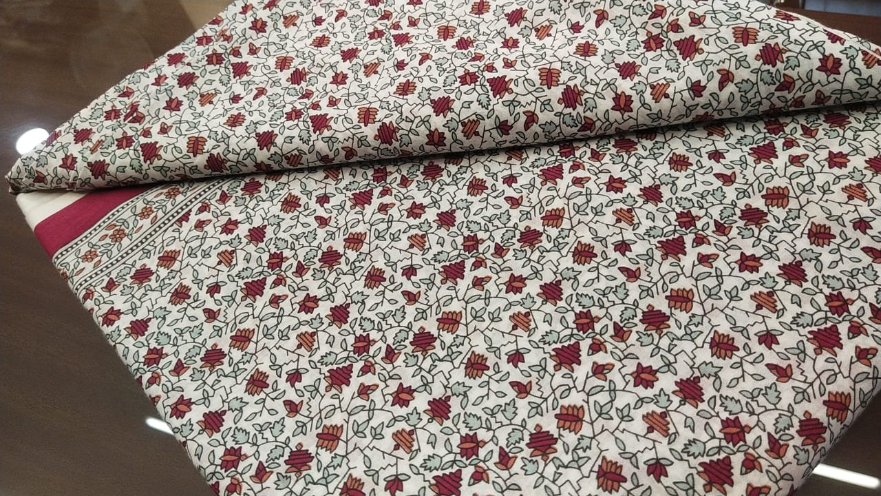 Cotton Kilol Floral Print Fabric