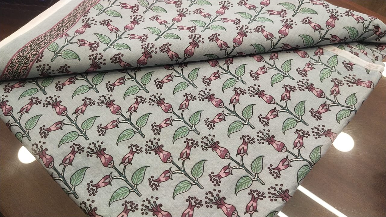 Cotton Kilol Floral Print Fabric