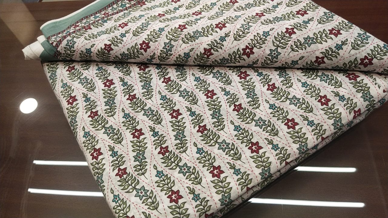 Cotton Kilol Floral Print Fabric