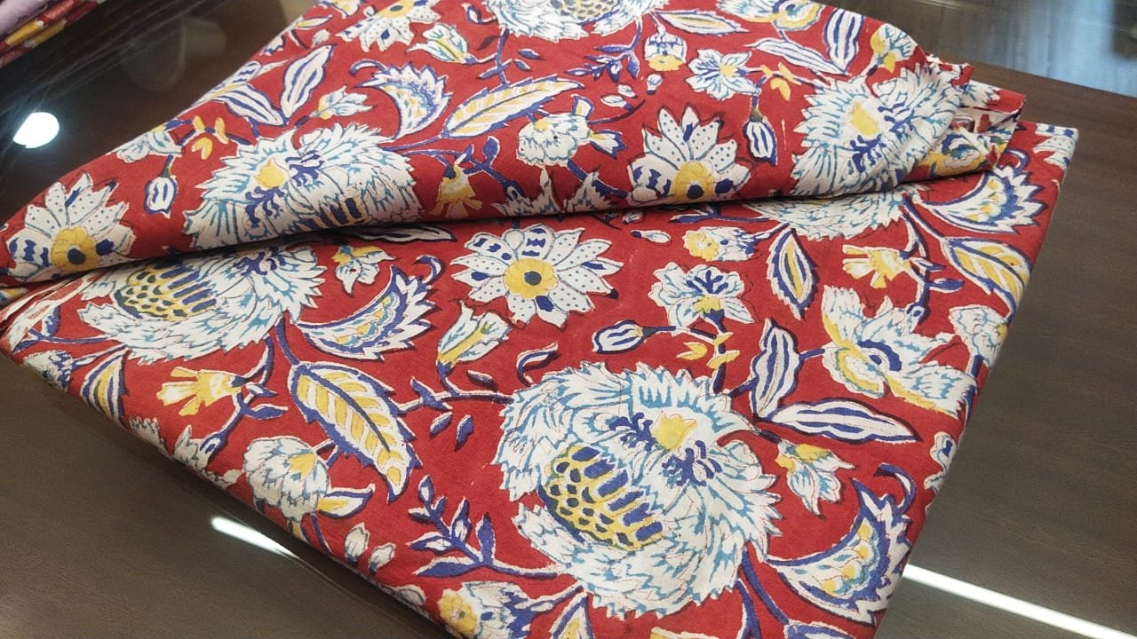 Cotton Kilol Floral Print Fabric
