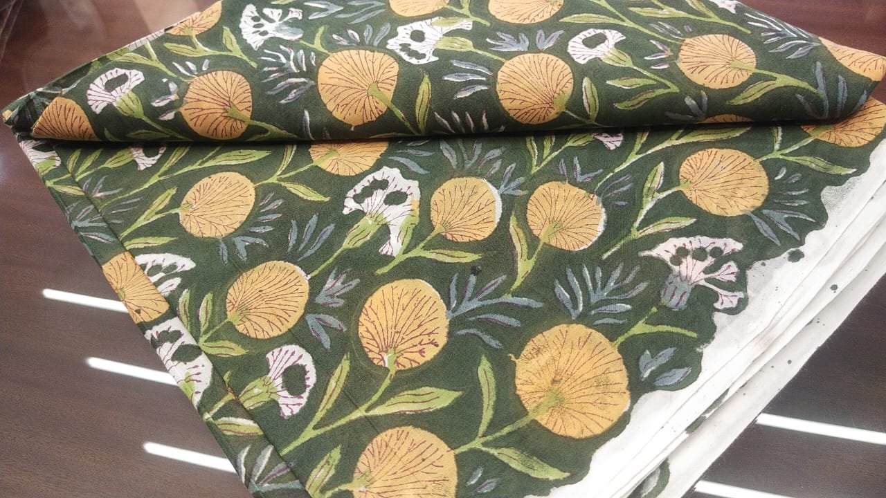 Cotton Kilol Floral Print Fabric