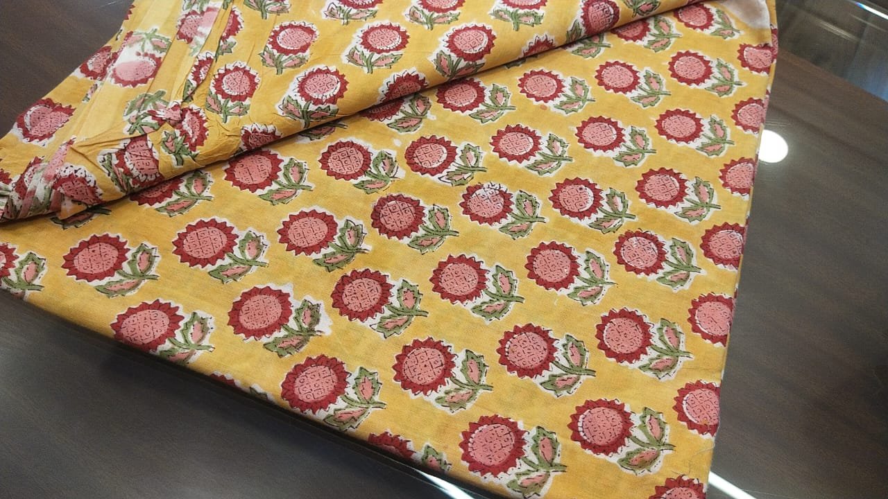 Cotton Kilol Floral Print Fabric
