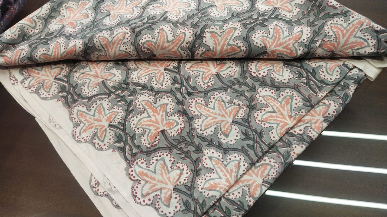 Cotton Kilol Floral Print Fabric