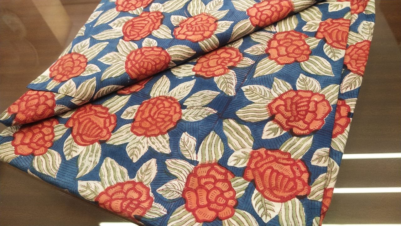 Cotton Kilol Floral Print Fabric