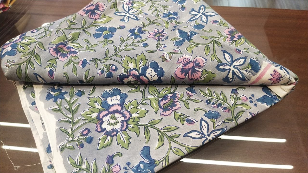 Cotton Kilol Floral Print Fabric