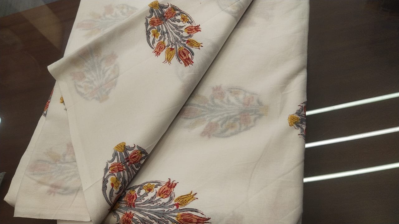 Cotton Kilol Floral Print Fabric
