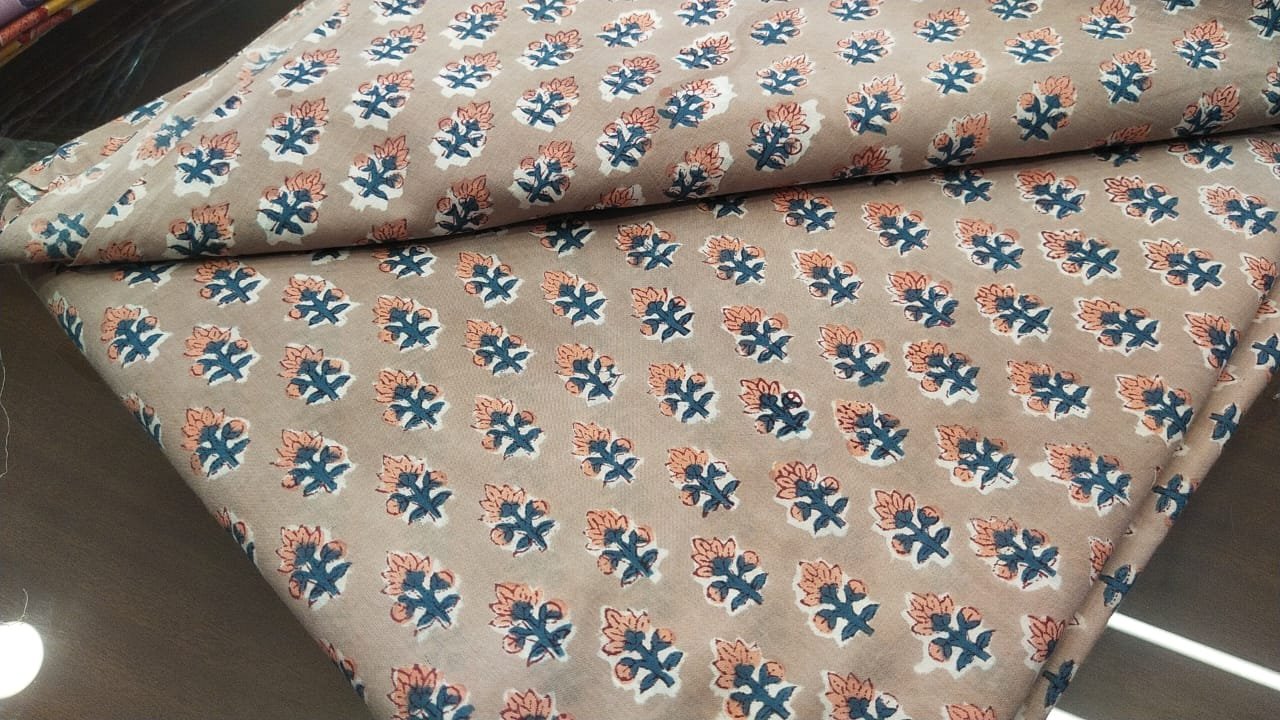 Cotton Kilol Floral Print Fabric