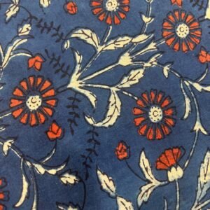 Cotton Ajrakh Print Fabric