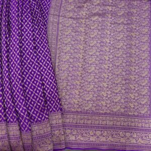 Pure Khaddi Crepe Handloom Banarasi Saree